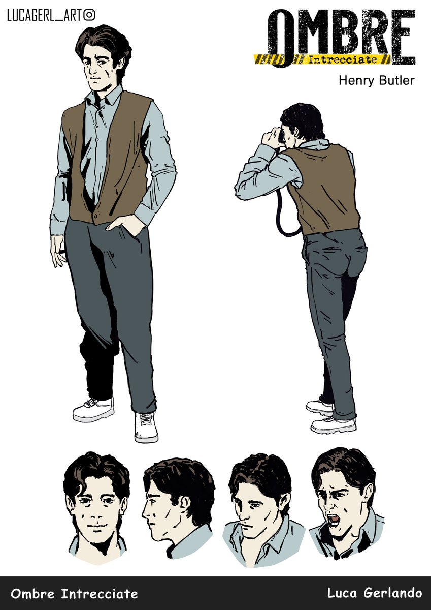 "Ombre Intrecciate" Project: Henry Butler, a photographer for an American newspaper, works alongside his wife, Kate, who writes the articles. Confronted with deep suffering, he faces a choice: succumb to the pain or find the strength to overcome it.

#comics #thriller