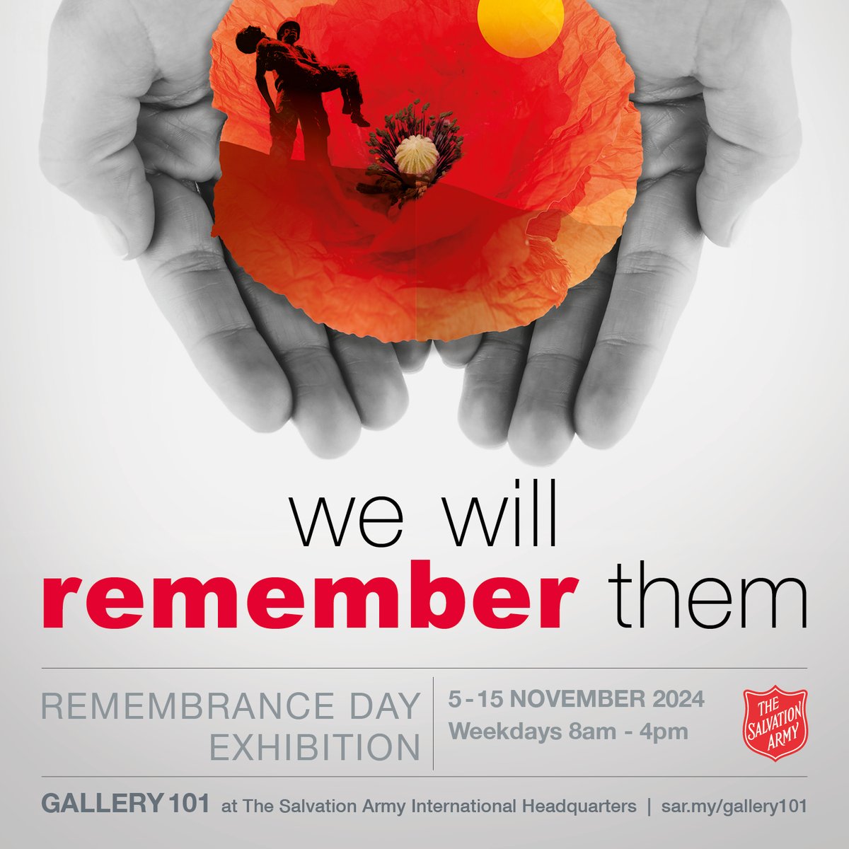 SalvArmyIHQ's tweet photo. Armistice Day was first observed in 1919 to commemorate the end of the First World War and to remember those who had lost their lives during the conflict. Learn more about the history of the commemoration and take a moment to reflect at the Gallery 101 #RemembranceDay exhibition. https://t.co/gupdl3LfC0