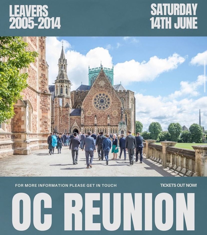 📢 Calling all OCs who left Clifton between the 2005 and 2014!

We are holding our annual reunion on Saturday 14th June beginning with a Chapel or Synagogue service, followed by a buffet style lunch in BSK.

Check out the event on the OC website via the link in our bio! 🍾🎉 🔗