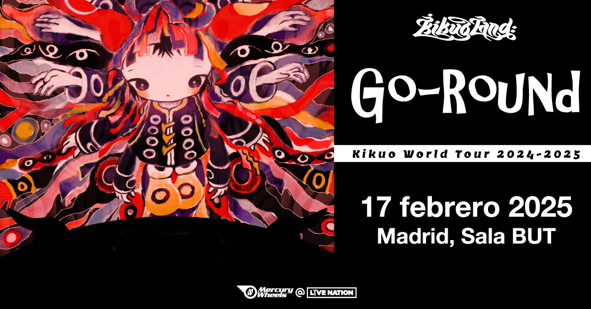 Kikuo, el artista japonés de música electrónica, llega a Madrid el próximo 17 de febrero a la Sala But

🎏 Entradas a la venta el 8 de noviembre a las 10h en LiveNation.es y Ticketmaster.

➕info preventas y precios en livenation.es/noticias