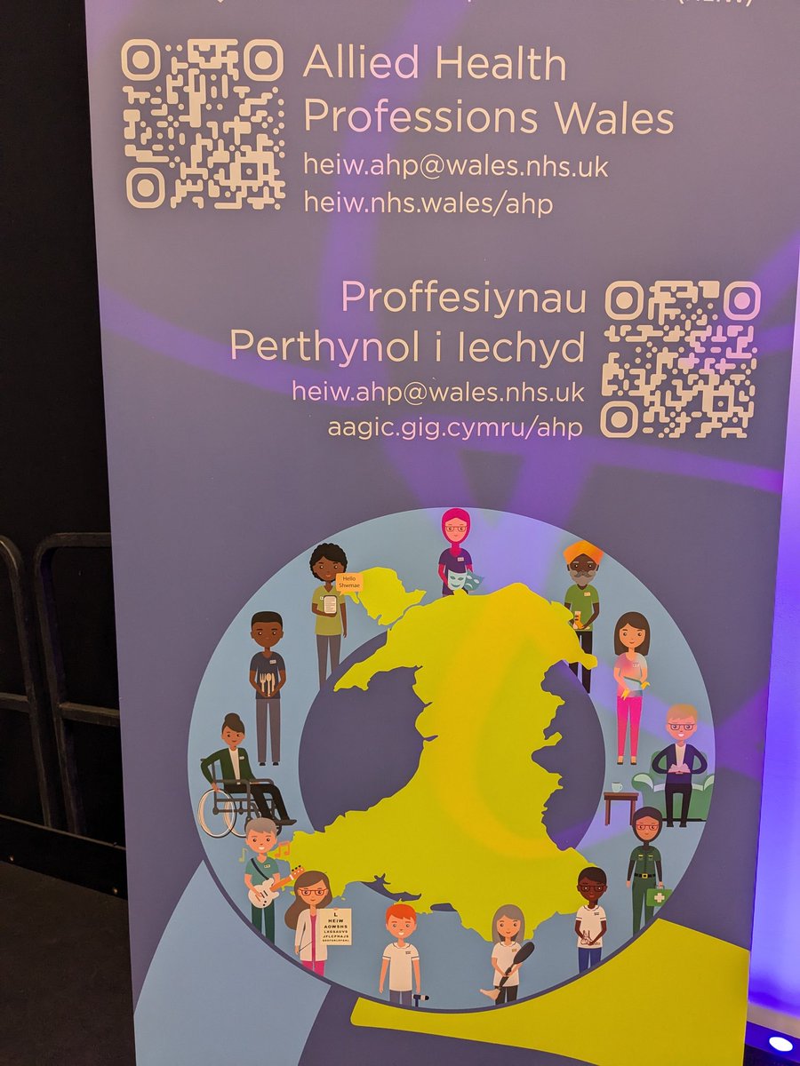 All ready to start at the first <a href="/AHP_Cymru/">AHP Cymru</a>  conference for 4 years. It's going to be phenomenal
