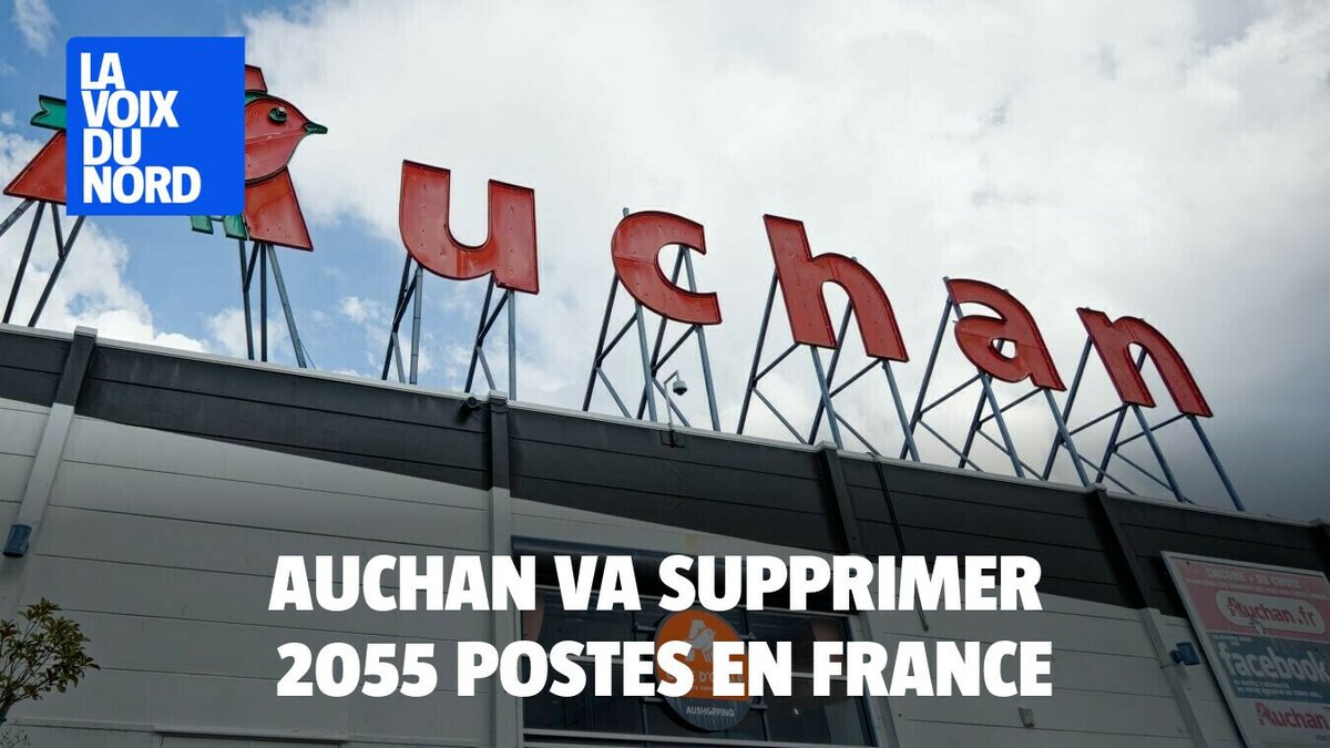 Auchan va supprimer 2055 postes en France
➡️ l.lavoixdunord.fr/wIJ

🔴 Auchan a convoqué ce mardi matin les conseils économiques et sociaux (CSE) de différentes entités juridiques pour annoncer un plan social d’ampleur destiné à rendre le distributeur plus compétitif
