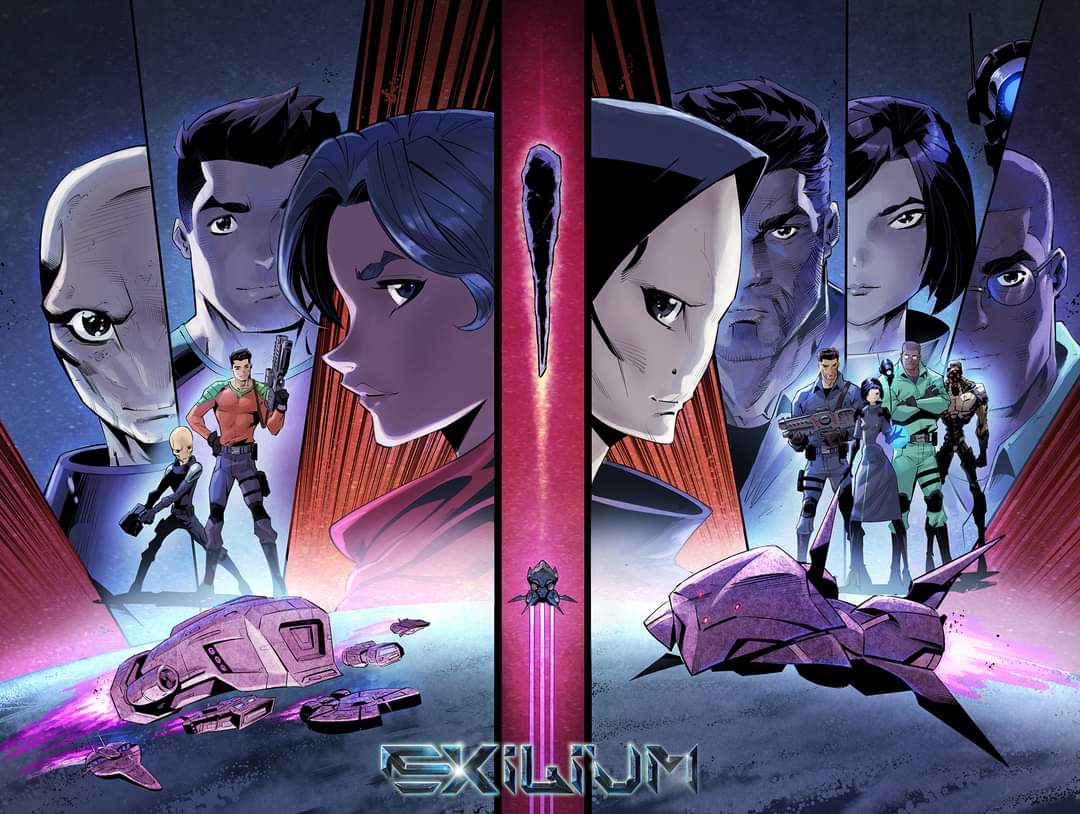 Last few hours to back the <a href="/ExiliumComic/">Exilium is back on Kickstarter NOW!</a> #Kickstarter! Four new issues along with with back issues on offer. Fans of #StarTrek, #BattlestarGalactica, and #Firefly will love Exilium! Visit ExiliumComic.com. Reposts would be appreciated. #scifi #comics #spaceopera