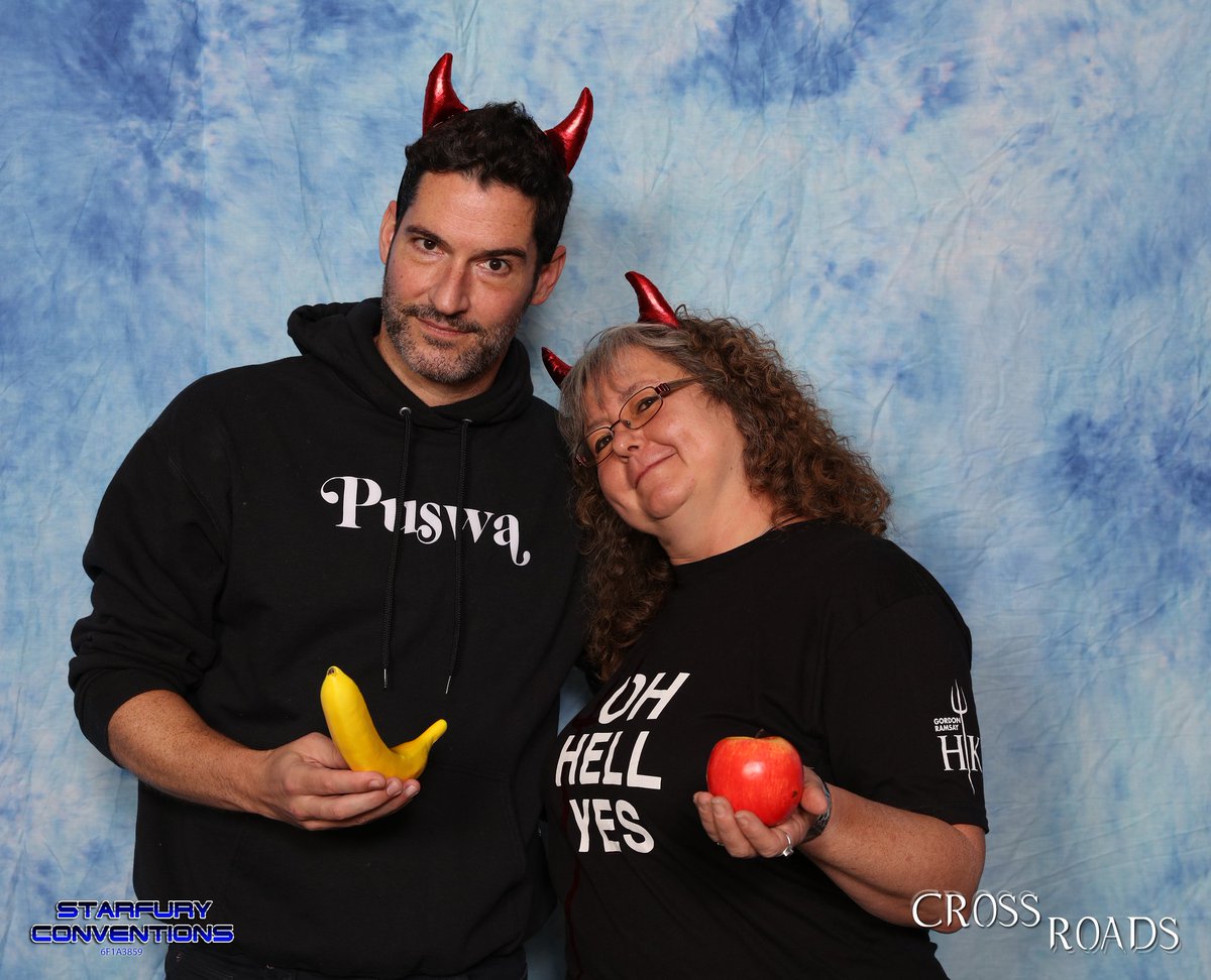 Love our naughty devil and hope to meet him again in 2025. #TomEllis