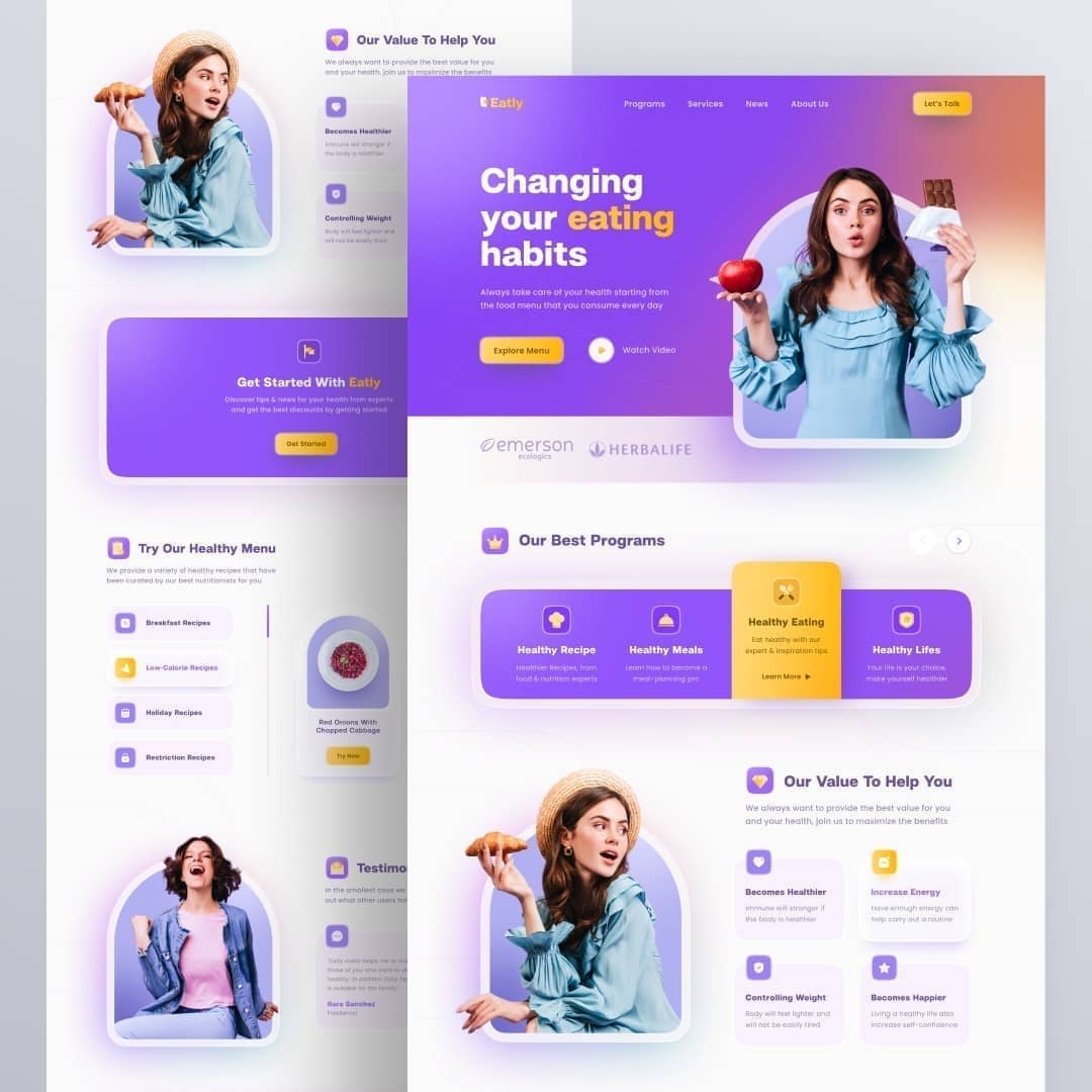 laurel_it's tweet photo. A website made for Eatly that offers the best programs for a healthy diet and is situated in Austin.
Check out our most recent designs.
Our website - https://t.co/lKCQ4ZqY8L
Email - info@laurelit.com
Share your thoughts in the comments below. https://t.co/25i1hCoW5W