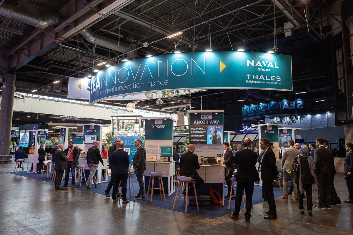📢 Don’t miss SEAnnovation, the must-visit space for naval innovation! 

🌊 Dive into cutting-edge solutions from visionary startups.

For more informations: euronaval.fr/highlights/sea…

#EN24 #SEAnnovation
