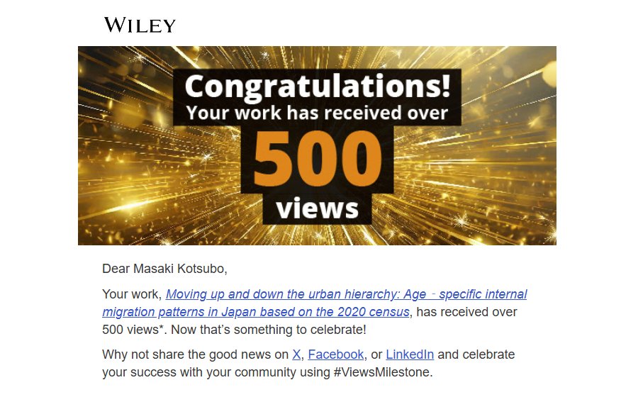 MasakiKotsubo's tweet image. Thanks for 500 views of my paper !(doi.org/10.1002/psp.27…)
#ViewsMilestone