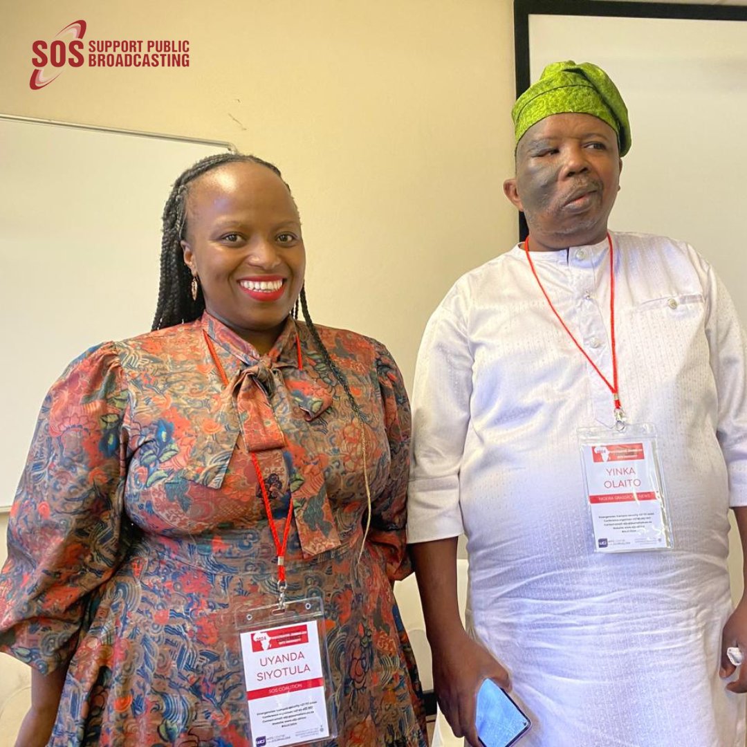 SOSCoalition's tweet photo. 30th Oct - 01st Nov

SOS was at the 20th African Investigative Journalism Conference held at Wits University where we engaged with different stakeholders and also facilitated a plane titled 'Bringing marginalised voices to the fore in investigations' with Yinka Olaito, Managing Editor, of Nigeria Grassroots News, where participants gained enhanced skills in effective storytelling in disability and inclusion reporting - what to look out for and how to build collaboration and partnerships for an inclusive society.

@AIJC_Conference #AIJC2024 #Journalism