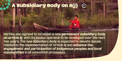 IUCN Protected and Conserved Areas (@iucn_pa) on Twitter photo One of the biggest wins from the recent #COP16Colombia centred on #article8j.
Congratulations to our #act30 partners <a href="/IIFB_indigenous/">IIFB</a> for their leadership. <a href="/IUCN/">IUCN</a> is ready to implement the programme of work with relevant actors.
#PeaceWithNature <a href="/IUCN_GovRights/">IUCN_GovRights</a> <a href="/IPsLeadNature/">Indigenous Led Conservation</a> One of the biggest wins from the recent #COP16Colombia centred on #article8j.
Congratulations to our #act30 partners <a href="/IIFB_indigenous/">IIFB</a> for their leadership. <a href="/IUCN/">IUCN</a> is ready to implement the programme of work with relevant actors.
#PeaceWithNature <a href="/IUCN_GovRights/">IUCN_GovRights</a> <a href="/IPsLeadNature/">Indigenous Led Conservation</a>