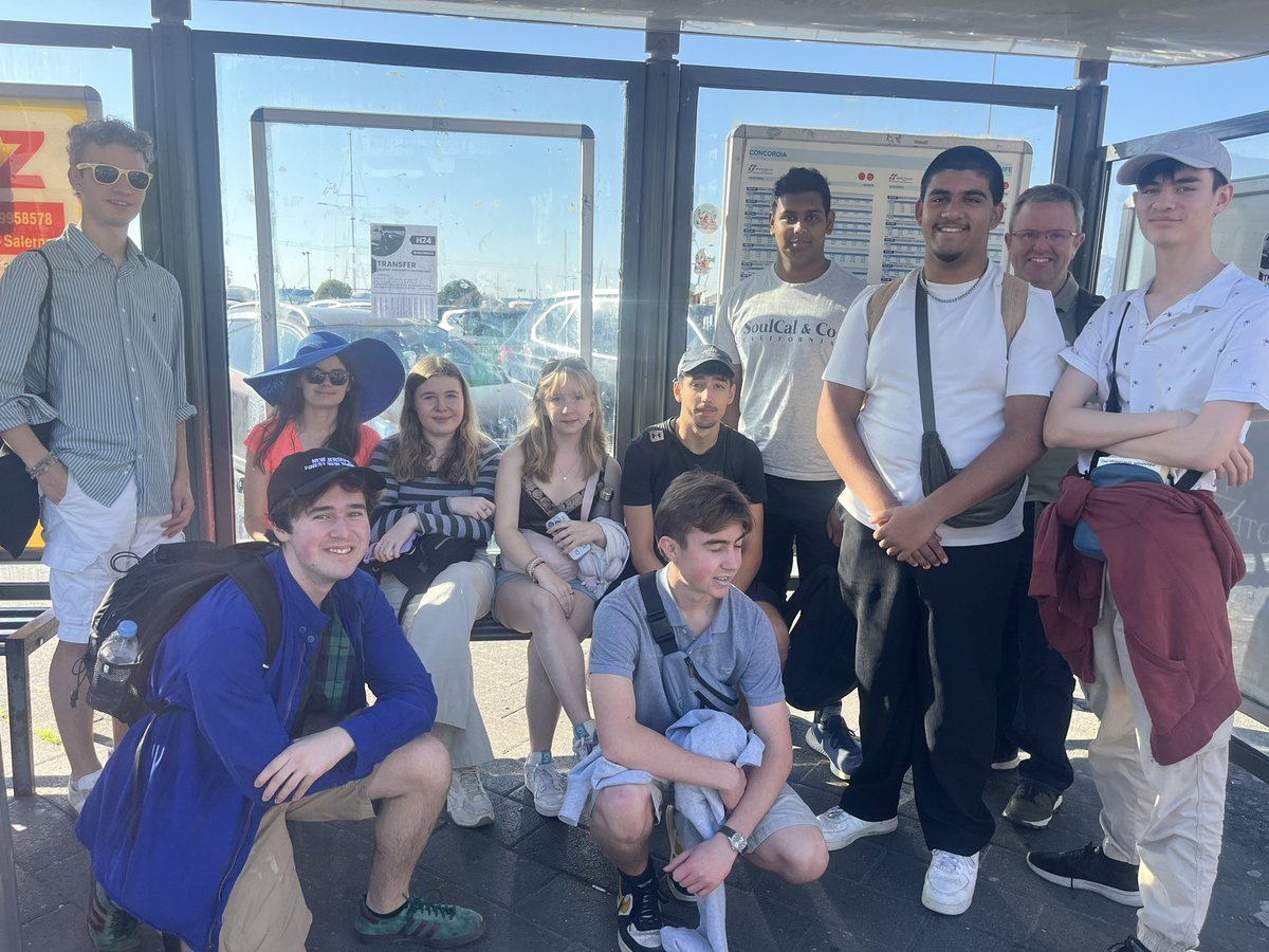 TiffinClassics's tweet photo. Undeterred by the national train strike, we are now navigating the local bus system! We will get to the Greek Temples no matter what! https://t.co/gx8vB3RVMz