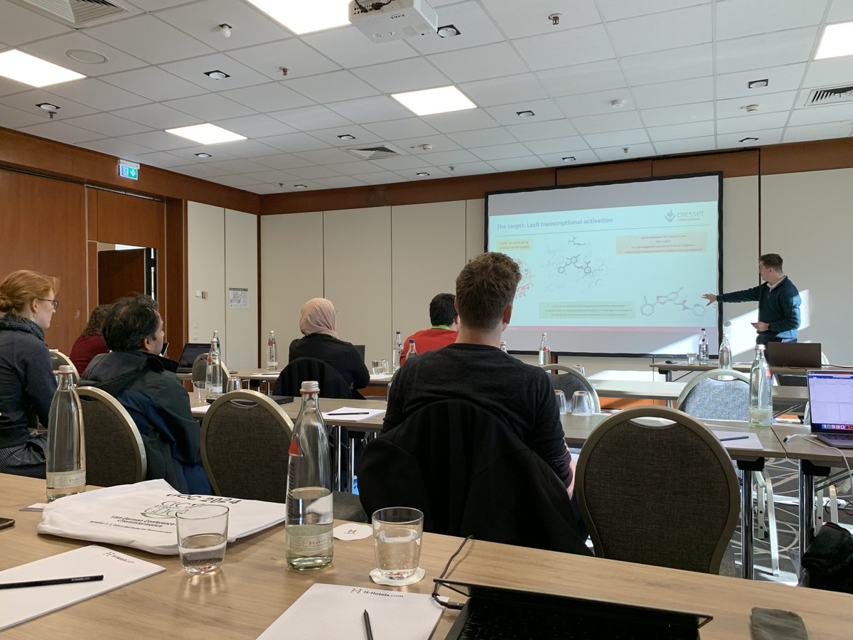 Thank you to those who joined the Cresset workshop at 18th German Conference for Cheminformatics this week, hosted by Dr Oliver Hills.

If you would like to continue discussions, reach out to us: obi41.nl/2p9bb3p6

#ggc2024fra #drugdiscovery #drugdesign #smallmolecules
