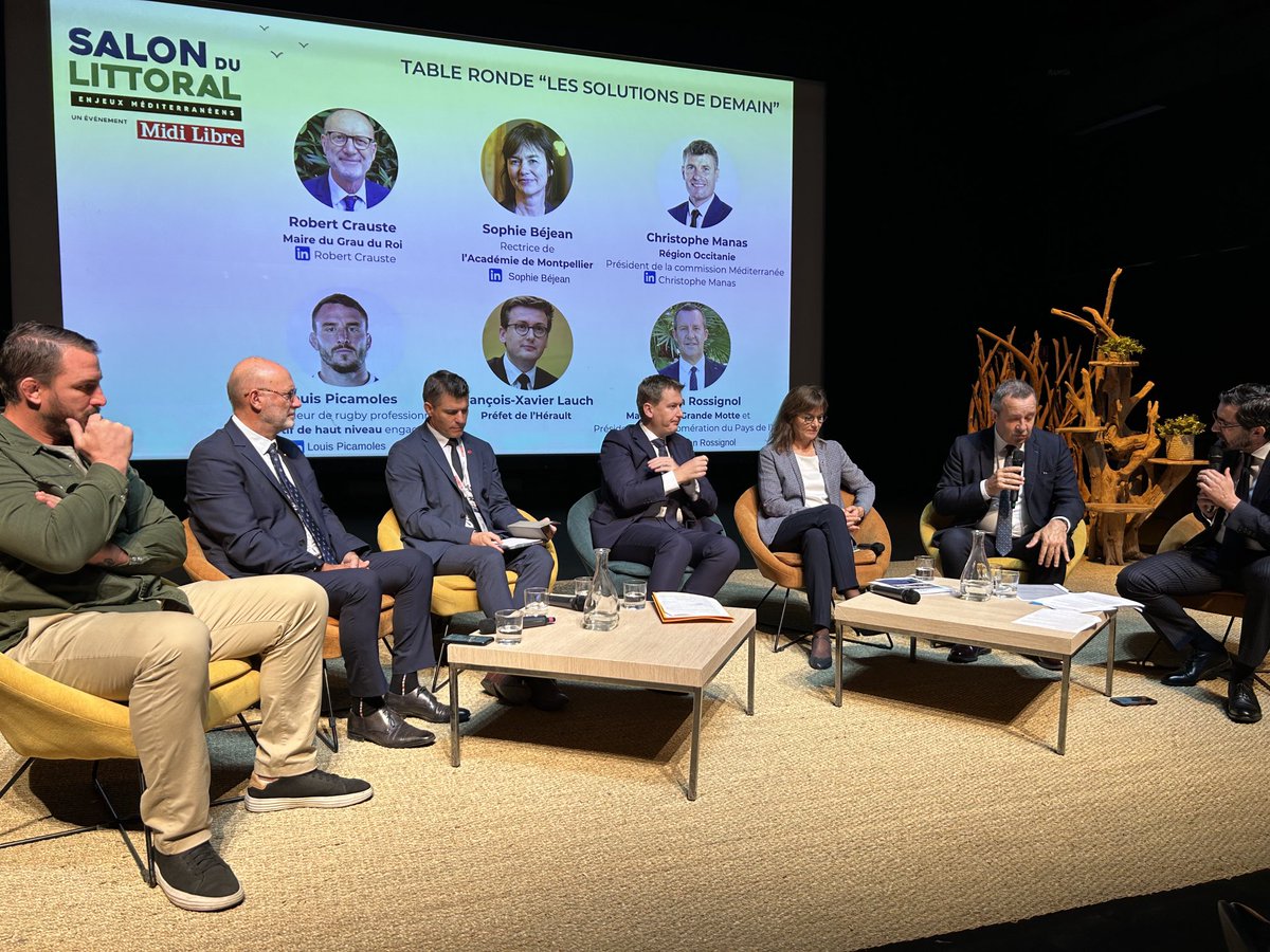 Philippe Malagola (@phmalagola) on Twitter photo <a href="/PortdeSete/">Port De Sete</a> ⚓️ participe au #SalonduLittoral organisé par <a href="/Midilibre/">Midi Libre</a> à @lagrandemotte. Table ronde « Les solutions de demain » pour débattre sur l’avenir du littoral de la Région <a href="/Occitanie/">Région Occitanie</a>. <a href="/Prefet34/">Préfet de l'Hérault 🇫🇷</a> <a href="/acmontpellier/">Académie Montpellier</a> <a href="/PortdeSete/">Port De Sete</a> ⚓️ participe au #SalonduLittoral organisé par <a href="/Midilibre/">Midi Libre</a> à @lagrandemotte. Table ronde « Les solutions de demain » pour débattre sur l’avenir du littoral de la Région <a href="/Occitanie/">Région Occitanie</a>. <a href="/Prefet34/">Préfet de l'Hérault 🇫🇷</a> <a href="/acmontpellier/">Académie Montpellier</a>