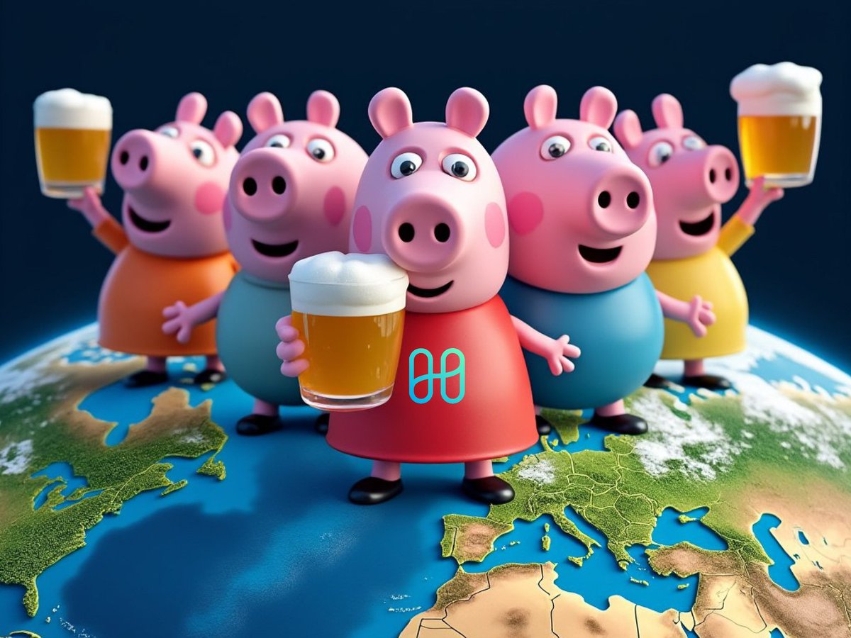 PeppaBeer's tweet photo. Hey #PeppaBeer $PEBE fam, we went decentralized holding @harmonyprotocol hand (and some beers 🍺).

Join #Harmony $ONE movement 🐽 💙

#memetoken #meme #memecoin #memeseason https://t.co/VFUqSSbKbW