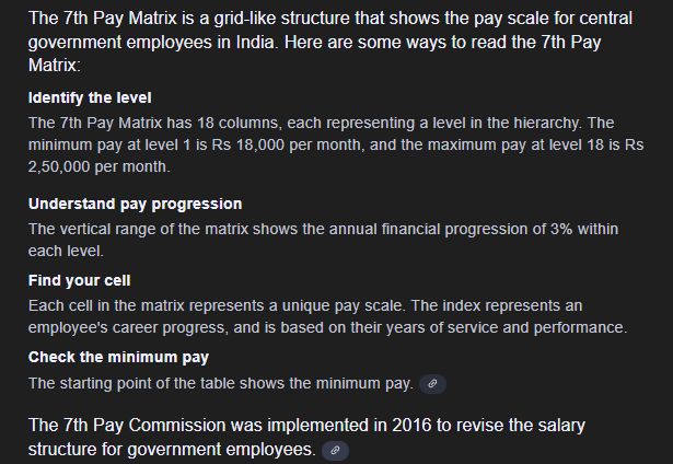 LegalSeva's tweet image. #7thPayMatrix #Payscale #governmentemployees #India