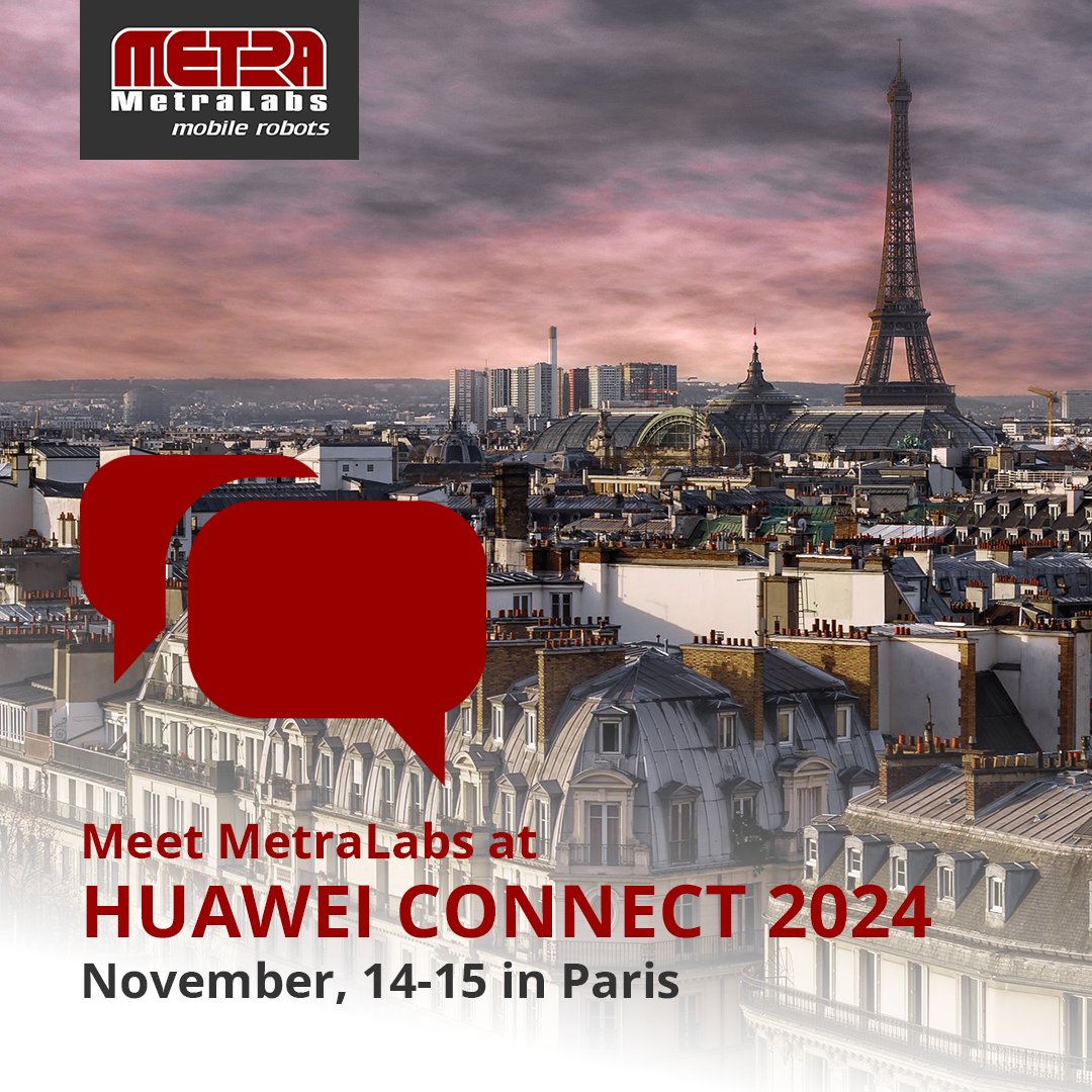 Meet MetraLabs at the #HUAWEI CONNECT 2024 in Paris! November 14 to 15, Paris Expo Porte de Versailles 

Make an appointment for an on-site meeting in Paris: metralabs.com/en/your-inquir…