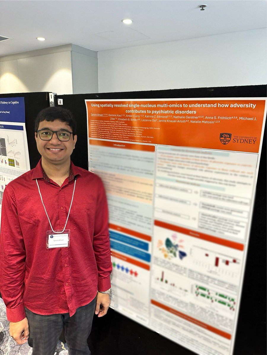Congrats also to our PhD students who all did a great job in representing our lab and presenting some of their super cool science! <a href="/Amberrcurry/">Amber</a> <a href="/katrinazedmond/">katrinaedmond</a> <a href="/TamimAhsan10/">Tamim Ahsan</a> 🧠🔬