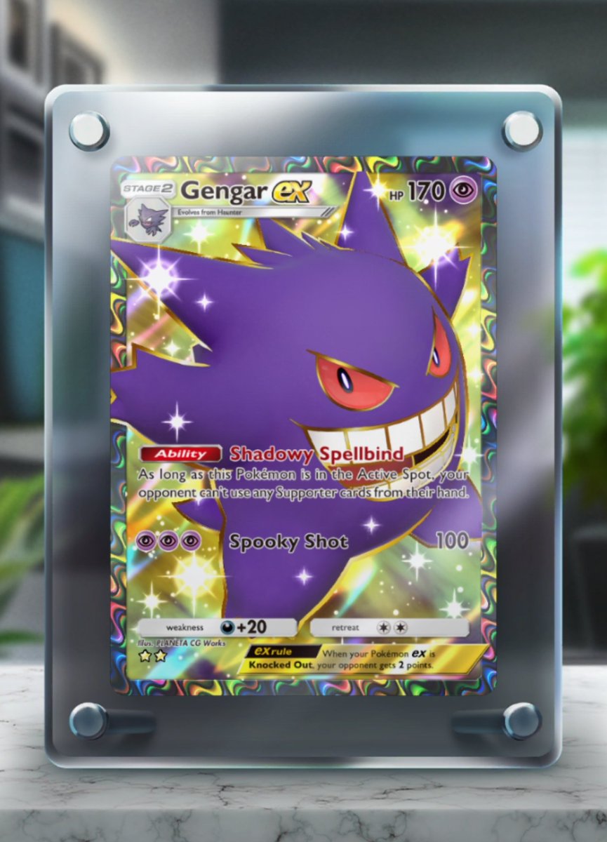actualKev's tweet photo. @CassoBigLemons I do love a gengar https://t.co/NrxQoYBDsq