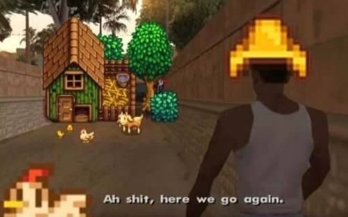 i'm officially back in my stardew era