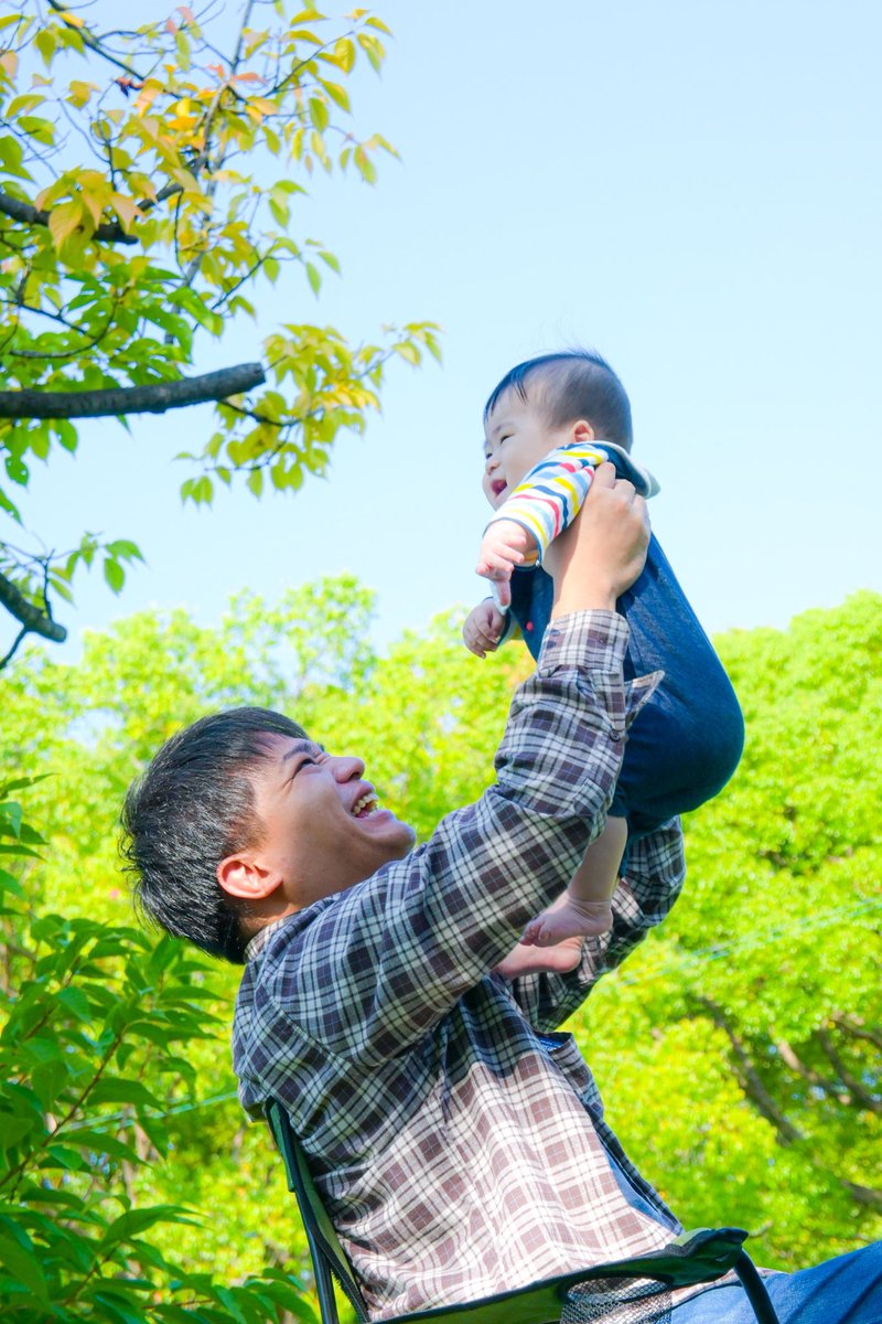 shimomo0217's tweet photo. 父も子も元気です https://t.co/WTzVaIQau9