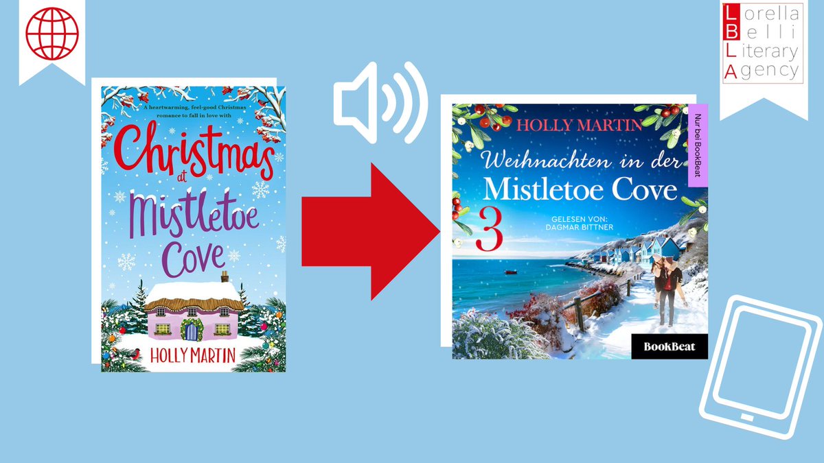 Lorella Belli Agency Ltd (@lblauk) on Twitter photo Happy German publication day, <a href="/HollyMAuthor/">Holly Martin Author</a>! ๐ฅณ
The German edition of #ChristmasatMistletoeCove, book 3 in the #HopeIsland series, is out today in ebook and audio from <a href="/BookBeat/">BookBeat</a>! ๐๐๐ฉ๐ช
#contemporary #feelgood #romance Happy German publication day, <a href="/HollyMAuthor/">Holly Martin Author</a>! ๐ฅณ
The German edition of #ChristmasatMistletoeCove, book 3 in the #HopeIsland series, is out today in ebook and audio from <a href="/BookBeat/">BookBeat</a>! ๐๐๐ฉ๐ช
#contemporary #feelgood #romance