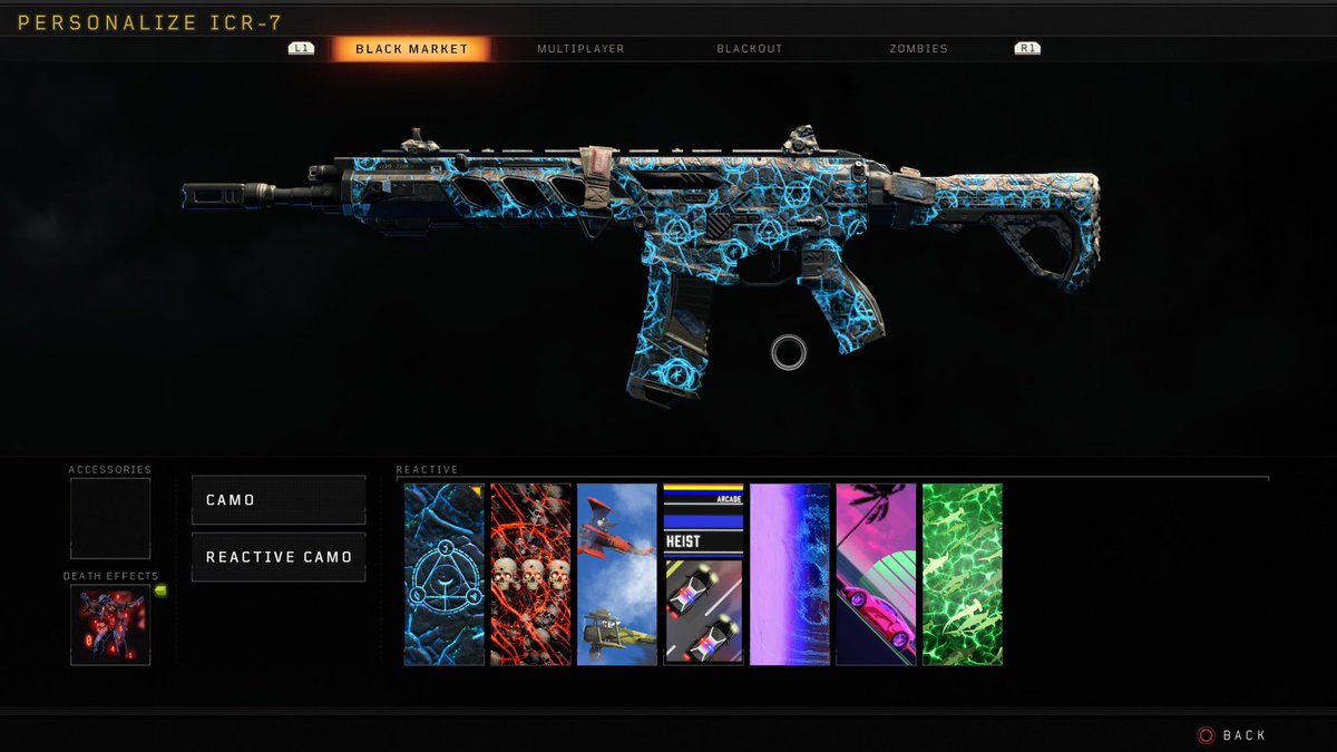 TsunamicSpamms's tweet image. Surprised to see no one say anything about @CallofDuty idk I guess a lot of people didn’t like BO4 but I worked for those camo unlocks because I throughly enjoyed it.