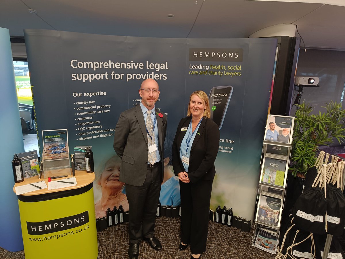 We're delighted to be sponsoring the <a href="/cmm_magazine/">CMM Magazine 💚</a> East Midlands Care Association Alliance Conference 2024! Come and chat to the team at the Hempsons stand, and don't miss <a href="/PhilippaDoyle1/">Philippa Doyle</a>'s talk on CQC's single assessment framework this afternoon. #CMMInsight #EMCAAC