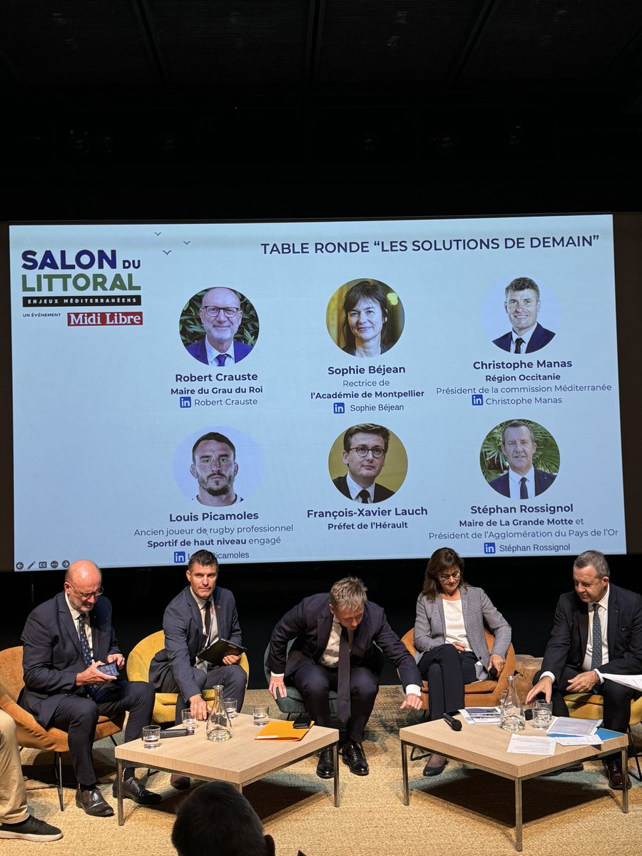 Notre ONG <a href="/Prorescue_ocean/">Project Rescue Ocean</a> est fière d’être partenaire du <a href="/SalonduLittoral/">Salon du Littoral</a> 

📍 Retrouvez-nous sur place pour sensibiliser aux enjeux éco-citoyens et partager notre engagement de demain pour la protection des littoraux.

@lagrandemotte <a href="/ladepechedumidi/">La Dépêche du Midi</a> <a href="/Occitanie/">Région Occitanie</a>