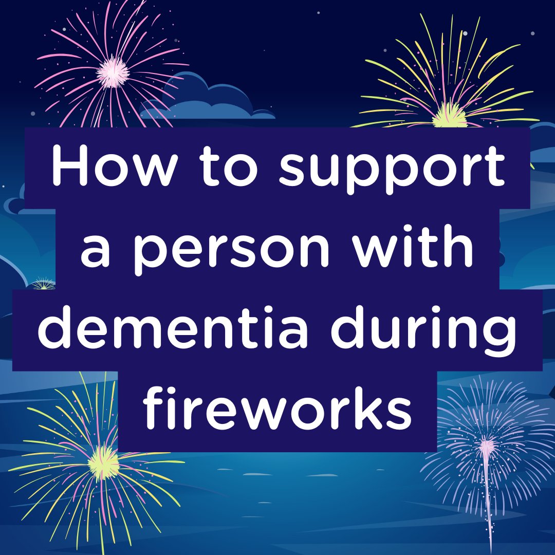It's Bonfire Night tonight! We hope you enjoy your celebrations, but please be mindful that for a person with dementia, loud noises can confuse, scare or trigger unwanted memories. 

We have five tips for staying scare-free when celebrating with fireworks: spkl.io/6015frjWc