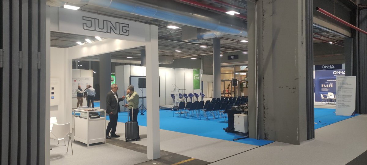 Jung_Iberica's tweet photo. Y también en nuestro segundo espacio en la #ZonaKNX https://t.co/3OyMNop8Sm