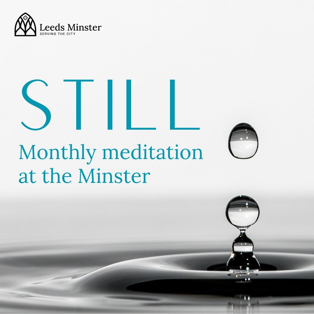 Draw on the deep wells of Christian spirituality this Saturday at Still, our monthly meditative reflection. 

Your Spiritual guide is Canon Paul Maybury an experienced practitioner for the past 30 years.

All welcome. Booking essential, £5
Sign up here 👉 buff.ly/3YGjm1N