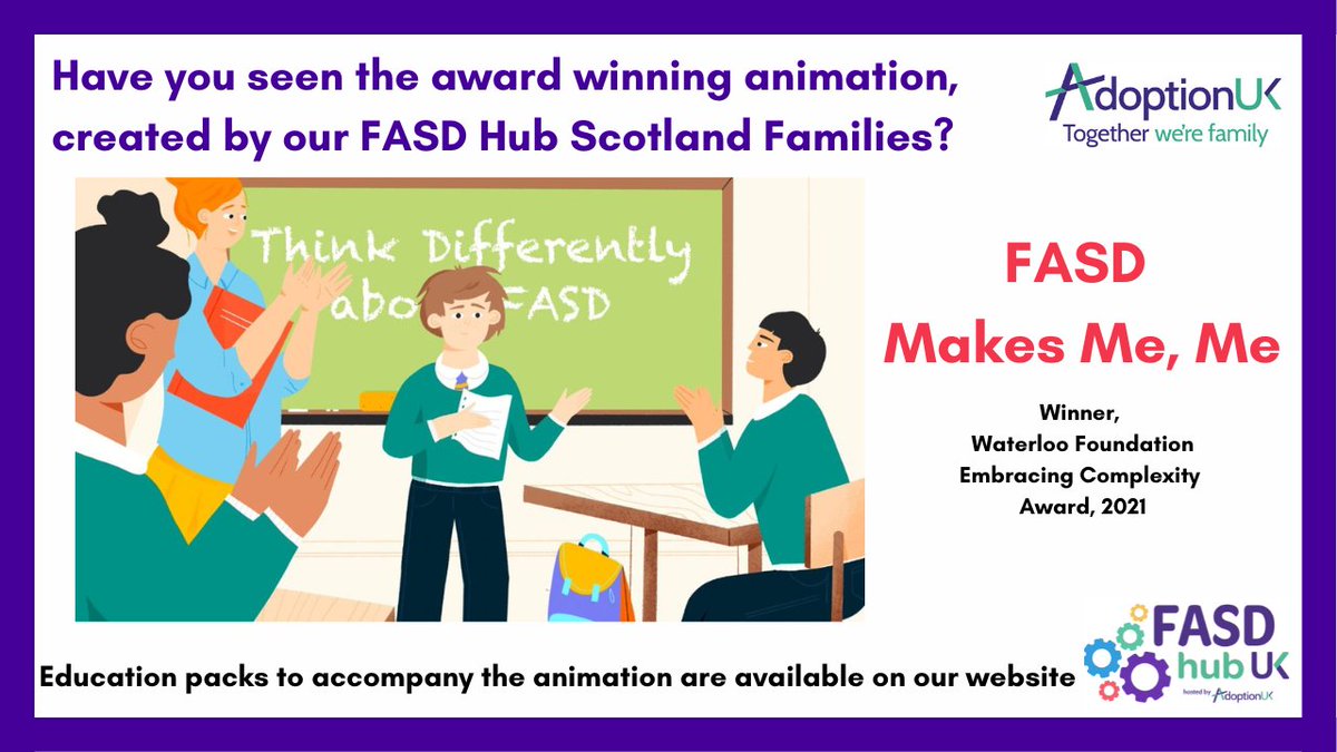 Follow Charlie’s adventures as they share their day with us: ow.ly/OobR50QqRuL 
Schools packs are available on our website: ow.ly/zMOF50QqRuM  #FASD #FASDHubUK