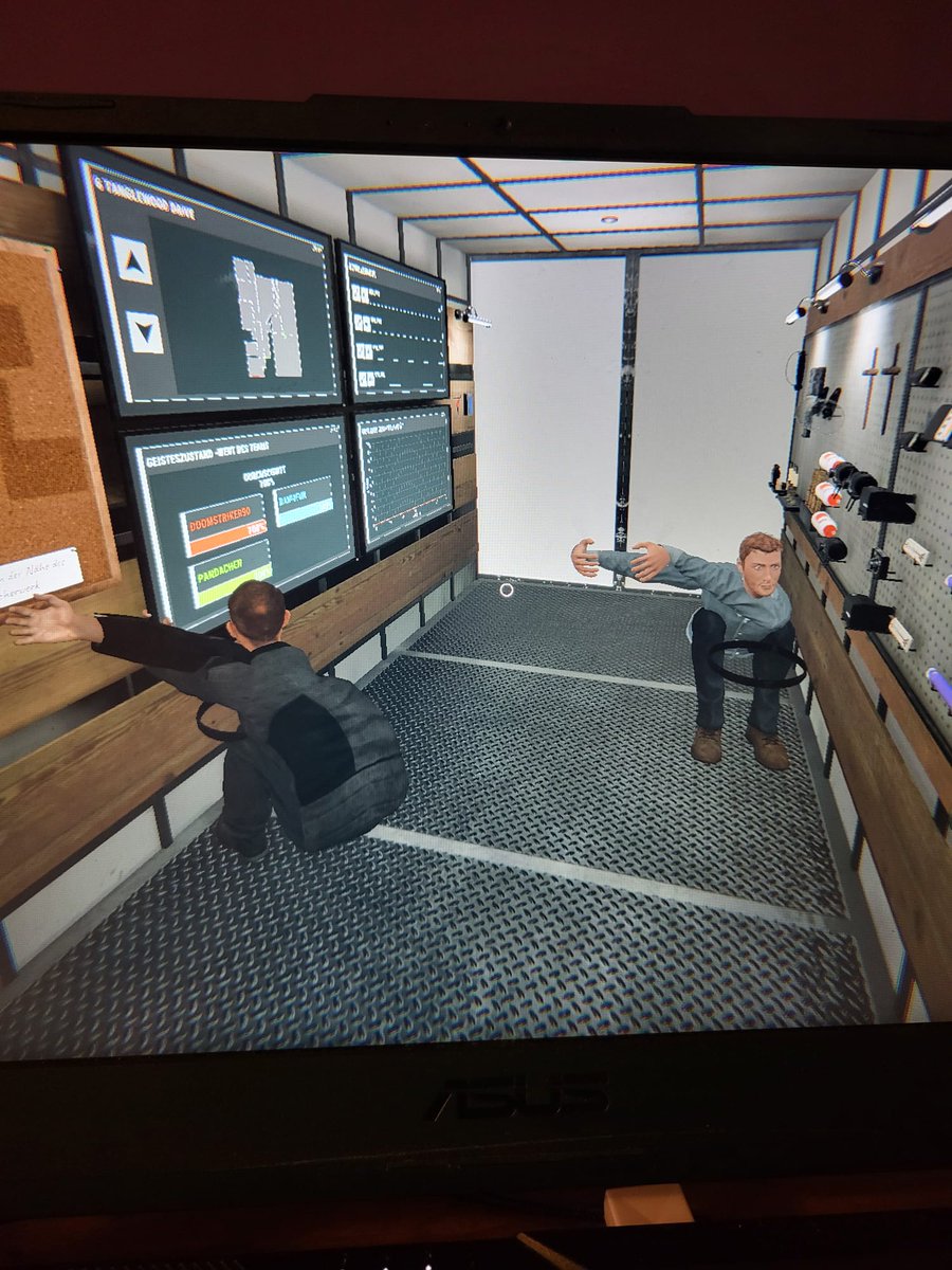 SnowizzardTV's tweet photo. Woran erkennt man #VR Spieler in #Phasmophobia ? Wenn sie afk sind relativ einfach 😂. Absolut genial umgesetzt und Coop macht es wirklich sehr viel Laune https://t.co/9E1D5M9tcv
