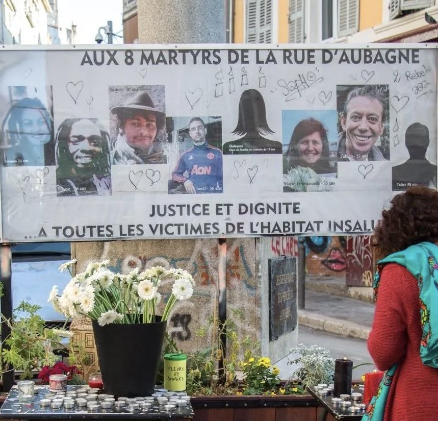 Triste jour, en ce 6ème anniversaire des effondrements d’immeubles de la rue d’Aubagne #marseille. 
Un drame épouvantable à jamais gravé dans nos mémoires. 
Je m’incline devant toutes ces victimes et face à la douleur de tous les leurs.