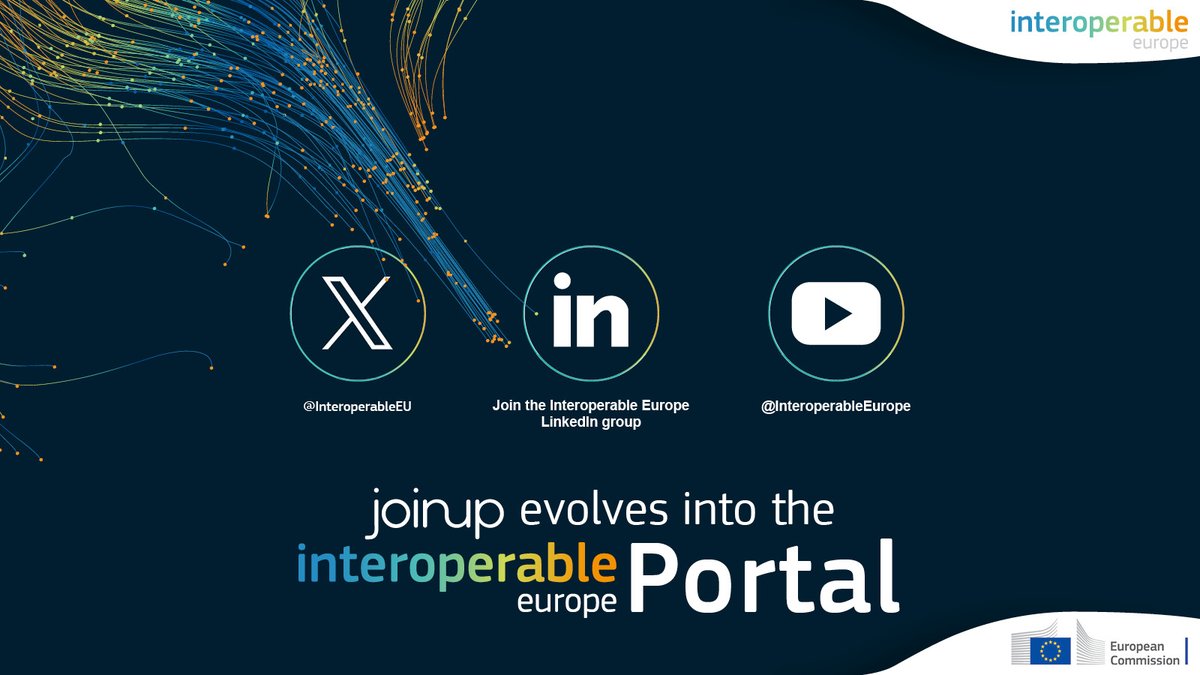 Joinup.eu (@joinup_eu) on Twitter photo 💬Excited to bring you fresh content from our new X home👉<a href="/InteroperableEU/">Interoperable Europe</a>!
Be on the lookout for deeper insights, expert interviews, and much more!
Follow us now to stay ahead of the curve! #DigitalTransformation #Interoperability 💬Excited to bring you fresh content from our new X home👉<a href="/InteroperableEU/">Interoperable Europe</a>!
Be on the lookout for deeper insights, expert interviews, and much more!
Follow us now to stay ahead of the curve! #DigitalTransformation #Interoperability