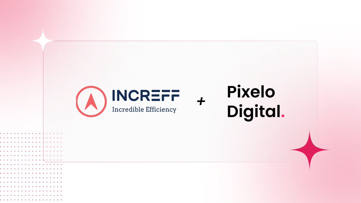 PixeloDigital's tweet photo. We are excited to announce our partnership with @Increff, a leader in Retail Tech Solutions, co-founded by Rajul Jain (former SVP at Myntra Fashion). 

We’re eager to help expand Increff's technology globally to meet evolving industry demands.

#partnership  #SaaS https://t.co/iE5SqIvNew