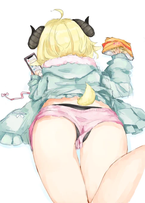 【再投稿】だらしないひつじさん。 