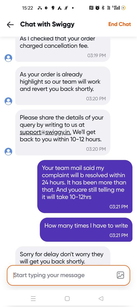 GautamSatyakam's tweet photo. Dear #Swiggy team, Yesterday I placed order as shared screenshot. I placed order from same restaurant  but the order was split into two orders from your end. Now at the time of delivery one delivery boy waited and gave me the order and the other left. So I didn't receive the https://t.co/rrbvIW4tDl