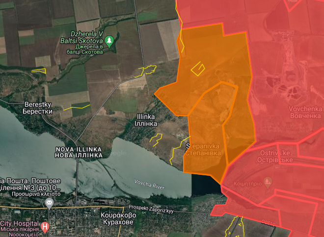 LiveUAWarMap's tweet image. #Russian Armed Forces have captured Stepanivka, #Kurakhovo direction. They have also captured the western part of #Vovchenka, there was some doubt earlier about #Russian presence there, but now it's confirmed.
Map: google.com/maps/d/viewer?…
#UkraineRussiaWar