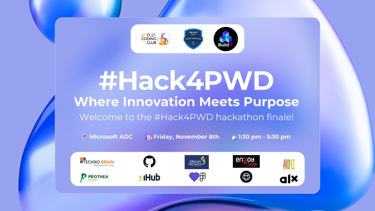 Thrilled to announce that our team has made it to the Finale of #Hack4PWD! 🎉✨ After an intense week of innovation, we can't wait to showcase our solution on Nov 8th at Microsoft ADC. Shoutout to our fellow top teams! Let’s make an impact together! 💪🚀 #Hack4Series