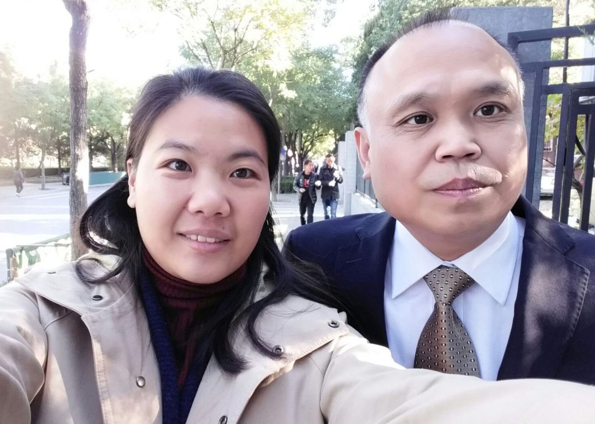 V disappointed that Yu Wensheng &amp; Xu Yan have received jail sentences, after being detained on way to meeting at EU Del. I wrote to govt earlier this year on the case. For all #China's talk of value it places on rule of law &amp; human rights, day after day its actions show otherwise