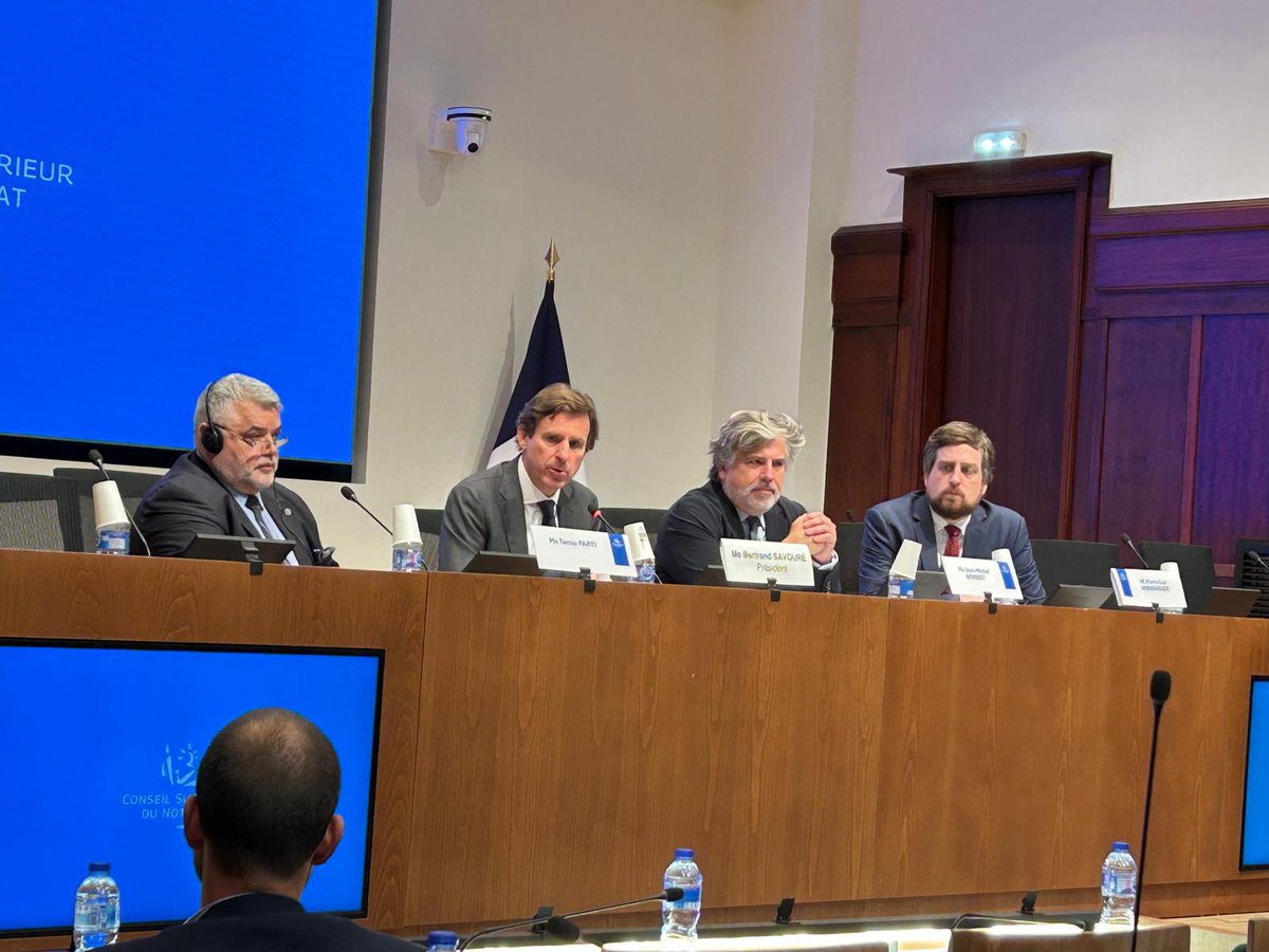 🔒 At the 14th #CNUE Futurology Forum in Paris, European notaries discuss cybersecurity challenges &amp; solutions. CNUE President Marius Stračkaitis and CSN President Bertrand Savouré highlight the importance of cooperation for resilient digital notarial services. #cybersecurity