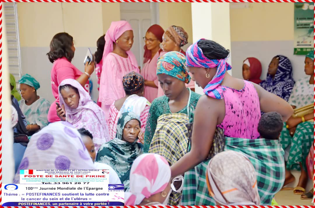 LaPosteSn's tweet photo. 31 Octobre, Journée Mondiale de L’ Épargne!
Postefinances, filiale du Groupe La Poste, s’est rendue à Saint Louis pour soutenir la lutte contre le cancer du sein et du col de l’utérus.
#Solidarité #viral #postefinances #octobrerose https://t.co/GMQmiFfXjQ