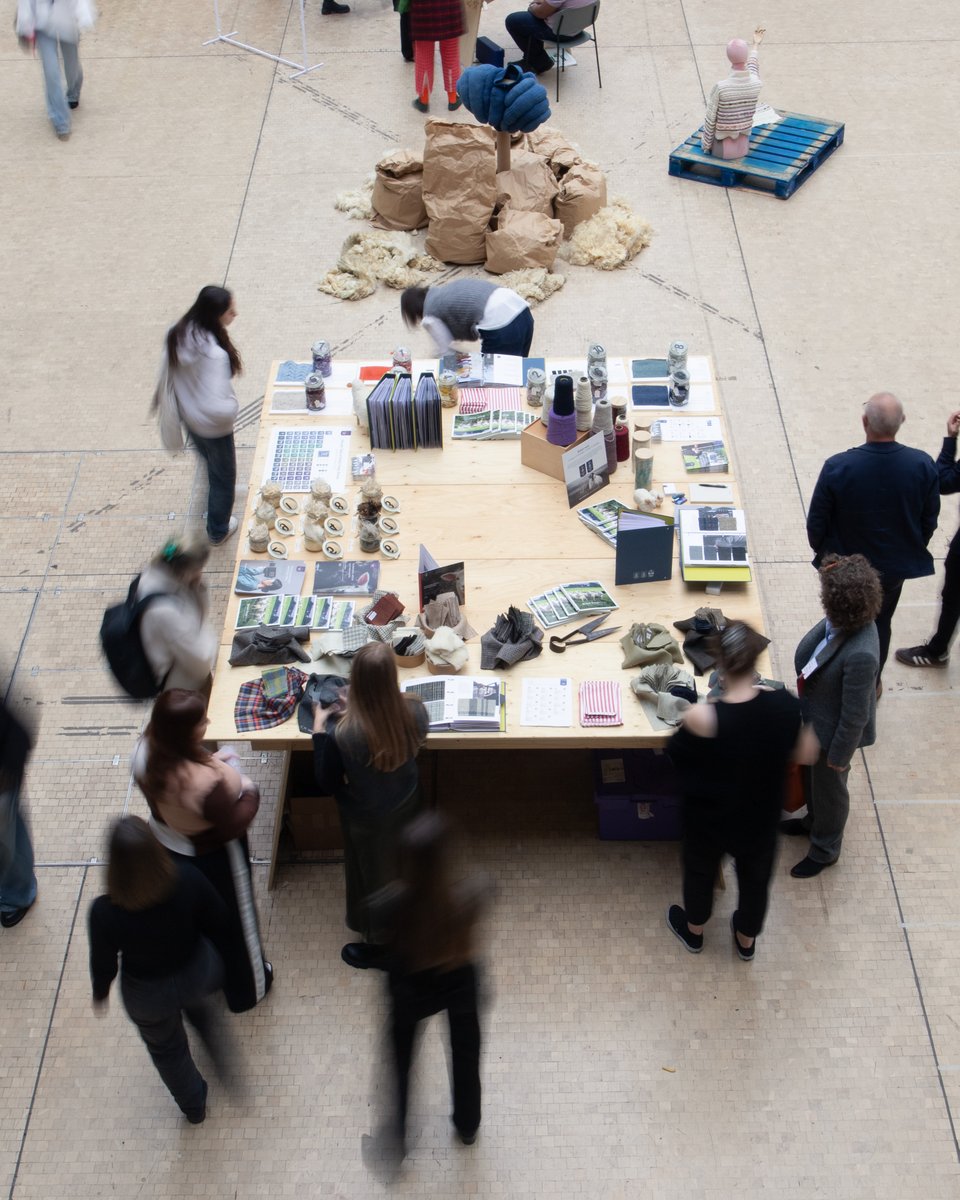 BritishWool's tweet photo. Last week, we proudly hosted the very first "Wool Exchange" at @csm_news - a gathering of farmers, designers, students, and brands, all working together to shape the future of British wool in fashion.
#BritishWool #WoolExchange #SustainableFashion #IndustryCollaboration https://t.co/mFi1Cr3ztZ