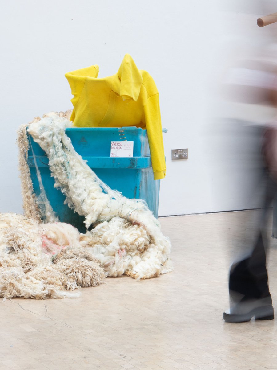 BritishWool's tweet photo. Last week, we proudly hosted the very first "Wool Exchange" at @csm_news - a gathering of farmers, designers, students, and brands, all working together to shape the future of British wool in fashion.
#BritishWool #WoolExchange #SustainableFashion #IndustryCollaboration https://t.co/mFi1Cr3ztZ