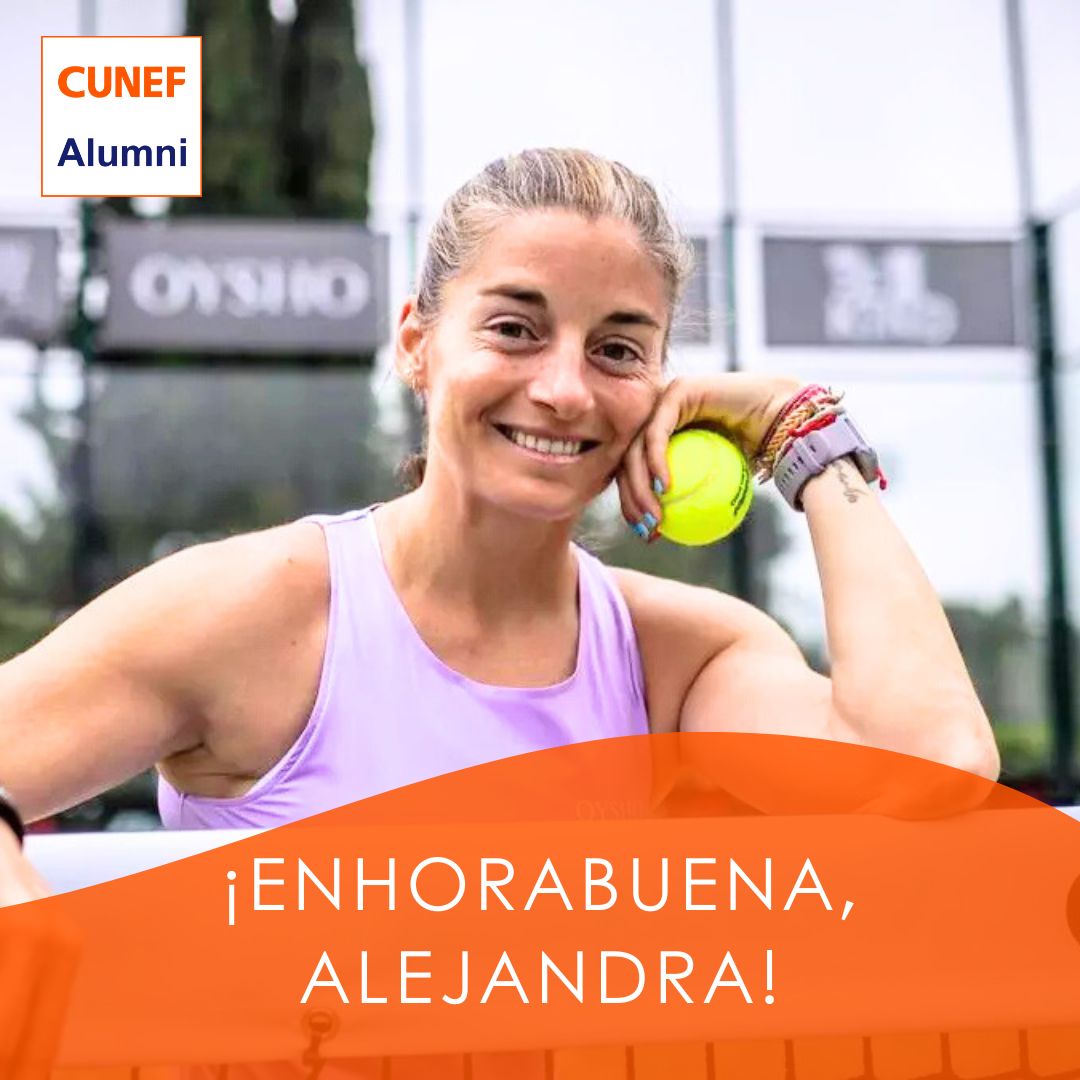 🎉 ¡Enhorabuena a nuestra CUNEF Alumni, Alejandra Salazar! 🎉

Alejandra Salazar, histórica jugadora de pádel y orgullo de CUNEF Alumni, continúa escribiendo su nombre en letras de oro en el deporte mundial.

cunefalumni.com/news/2213690

#CUNEFAumni #AlejandraSalazar #OrgulloCUNEF