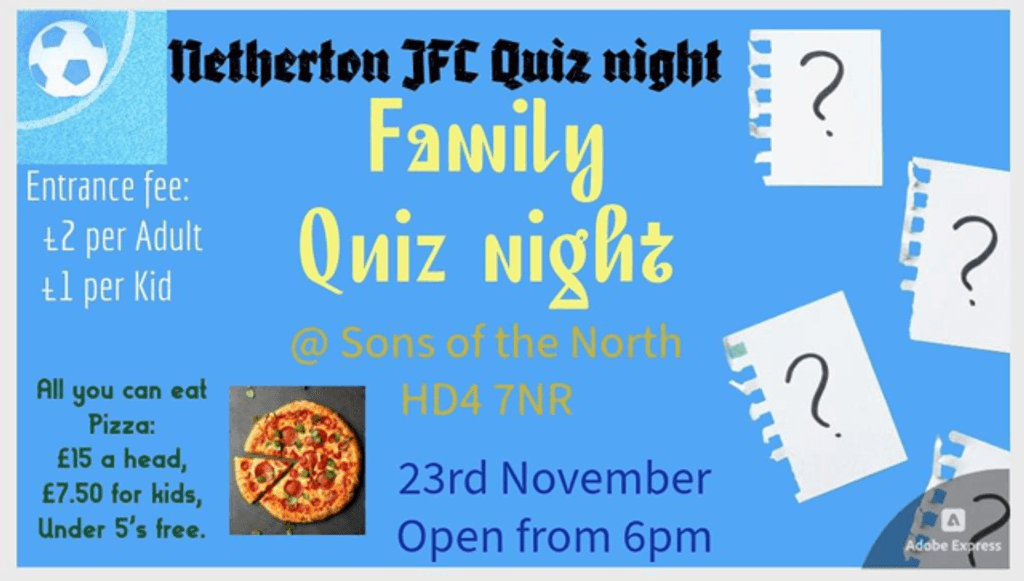 NethertonJunior's tweet photo. Quiz Night #Pitchero
https://t.co/4bPiqjfc08 https://t.co/oREab2lcOV