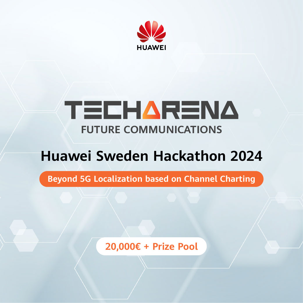 Final chance to join the Huawei Sweden Hackathon 2024! Registration closes on November 8th, so act now if you’re ready to shape the future of wireless technology.

🏆 Compete for €20,000

Register today ➡️ bit.ly/3zH7IKx

#TechArenaSweden24