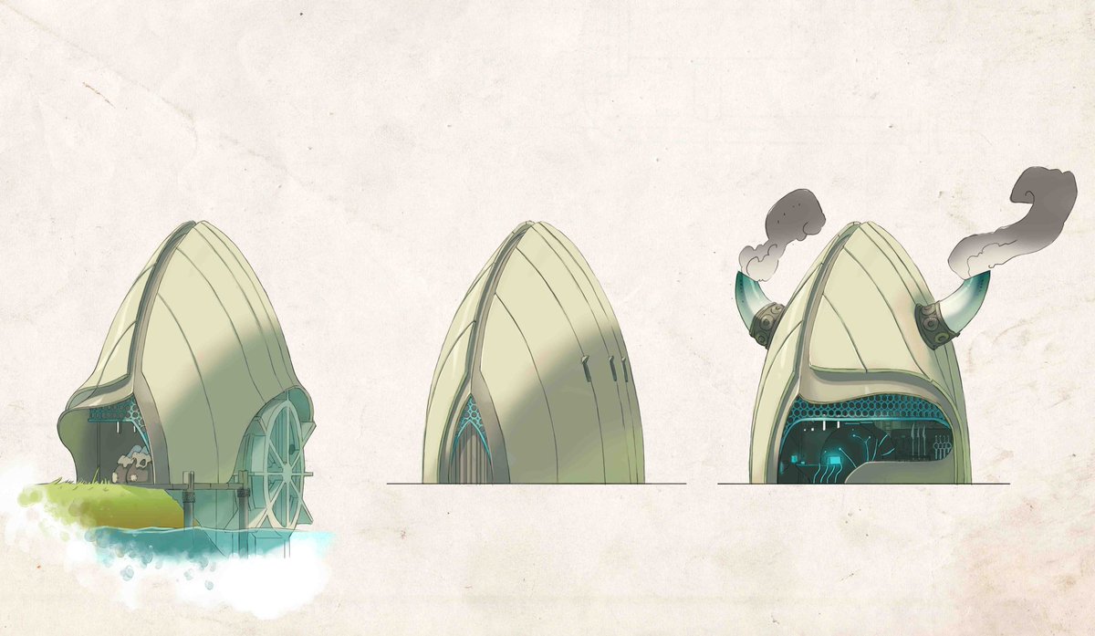 Petit concept d'habitation pour les Gardiens de l’Éther toujours en financement sur, gameontabletop.com/cf4291/les-gar…