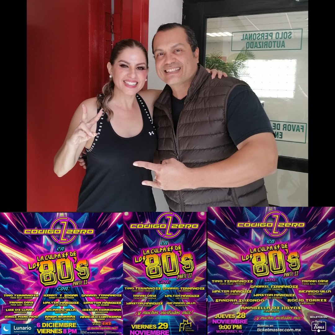 GRACIAS POR LA ENTREVISTA EL DIA DE HOY PARA NOTICIERO CON FERNANDA PADRELIN 96.3 FM RADIO PARA #LACULPAESDELOS80s BOLETOS <a href="/newticketmx/">newticket</a> con <a href="/Frankparchis/">Frank Dias</a> <a href="/Batmancito/">HERVEY TORRES</a> @loschamoswagmexico <a href="/chamogabrieltv/">Chamogabriel</a> @winstonchamos <a href="/tino/">Tino</a>.parchis <a href="/rockardovilla/">RICARDO VILLA 🇲🇽</a> @AgencyRodelo