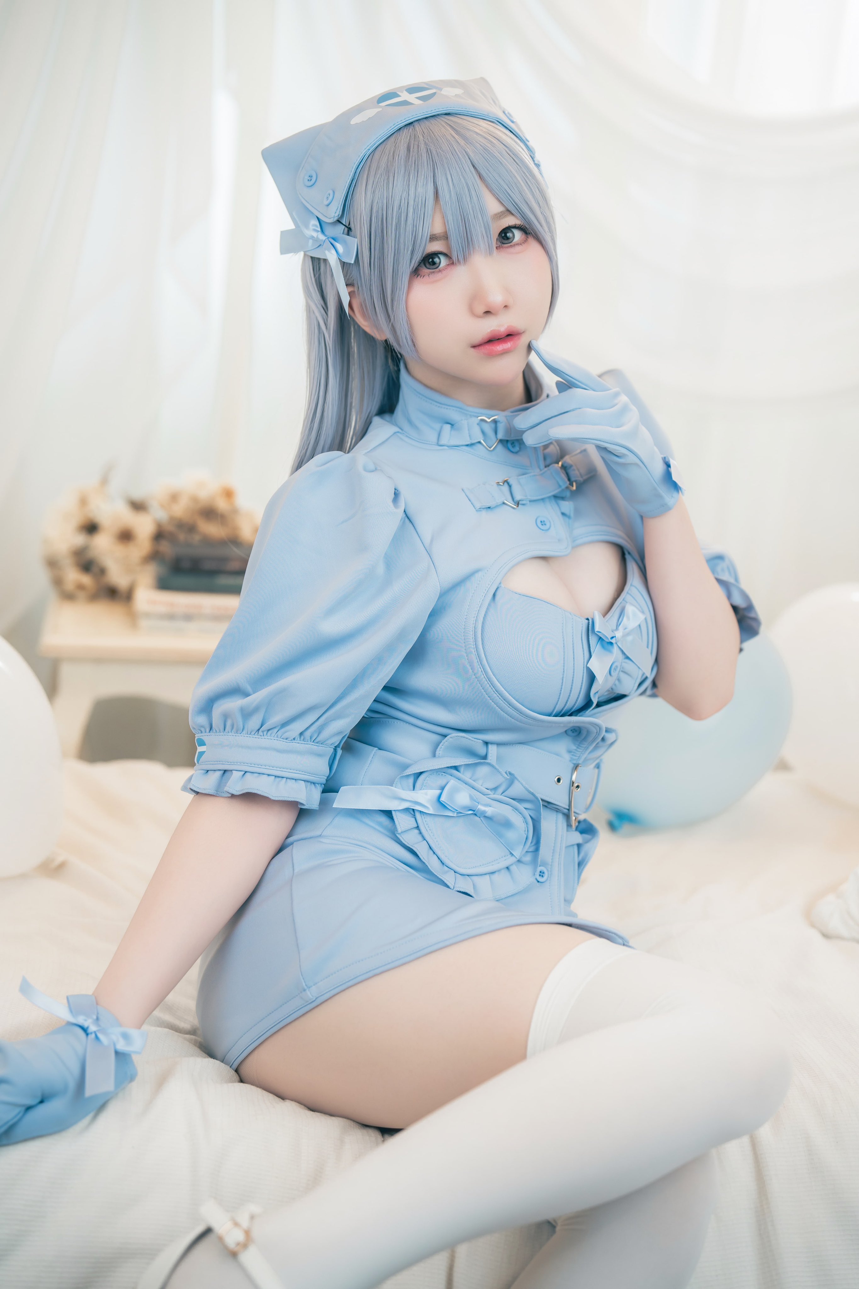 ピンク 制服 潔く チェックデビル マリームーン
